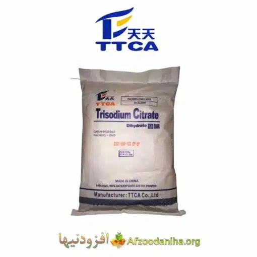 فروش سیترات سدیم TTCA با مجوز وزارت بهداشت
