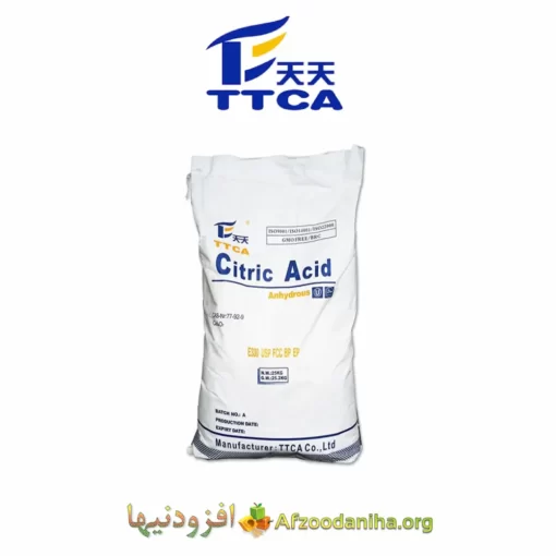 خرید اسید سیتریک خشک TTCA خوراکی